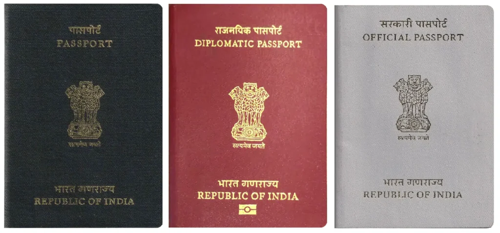 different-types-of-indian-passport