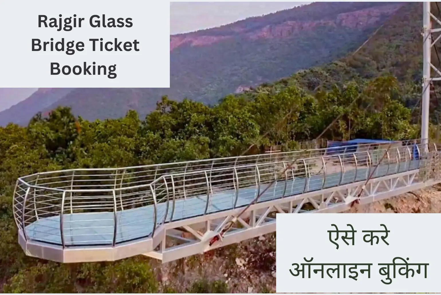 Rajgir Glass Bridge Ticket Booking, Rajgir Glass Bridge Ticket Booking Price